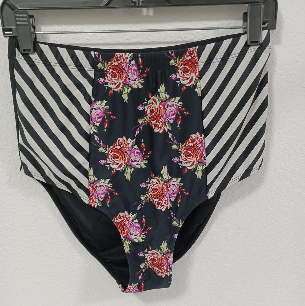 Forever21 Plus High Rise Bikini Bottoms